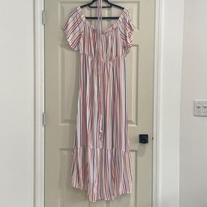 Isabel maternity maxi dress